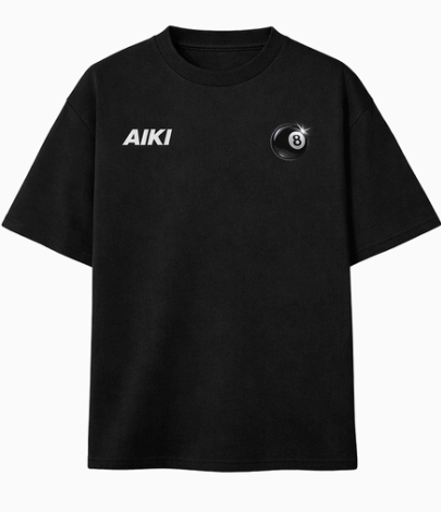 BALL 8 TEE BLACK